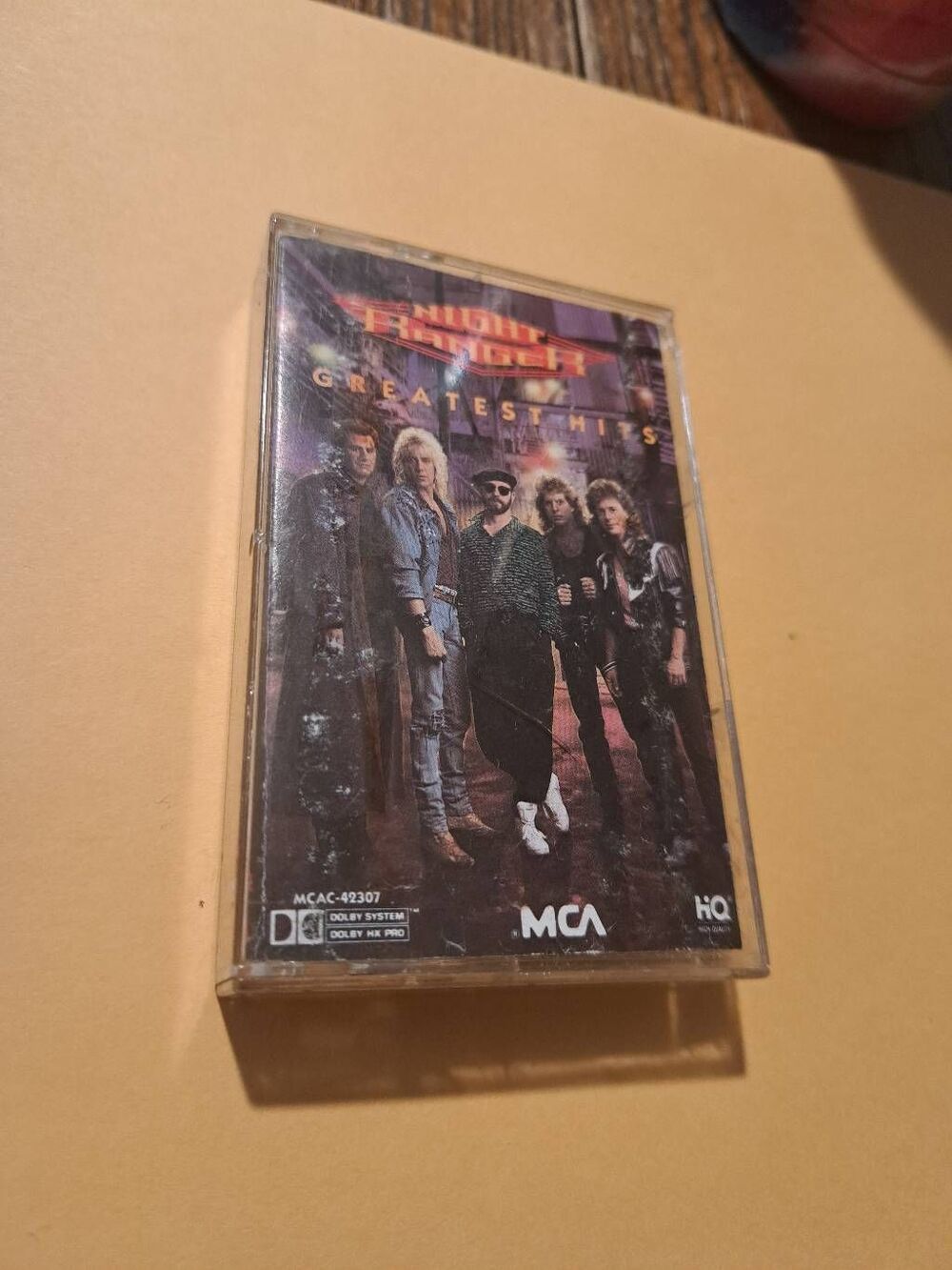 Vintage Night Ranger Greatest Hits Cassette Tape MCA Camel Records 80s Rock